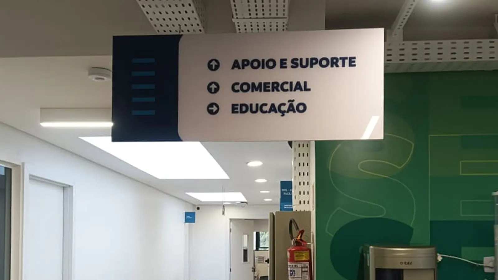 Projeto de sinalização interna
